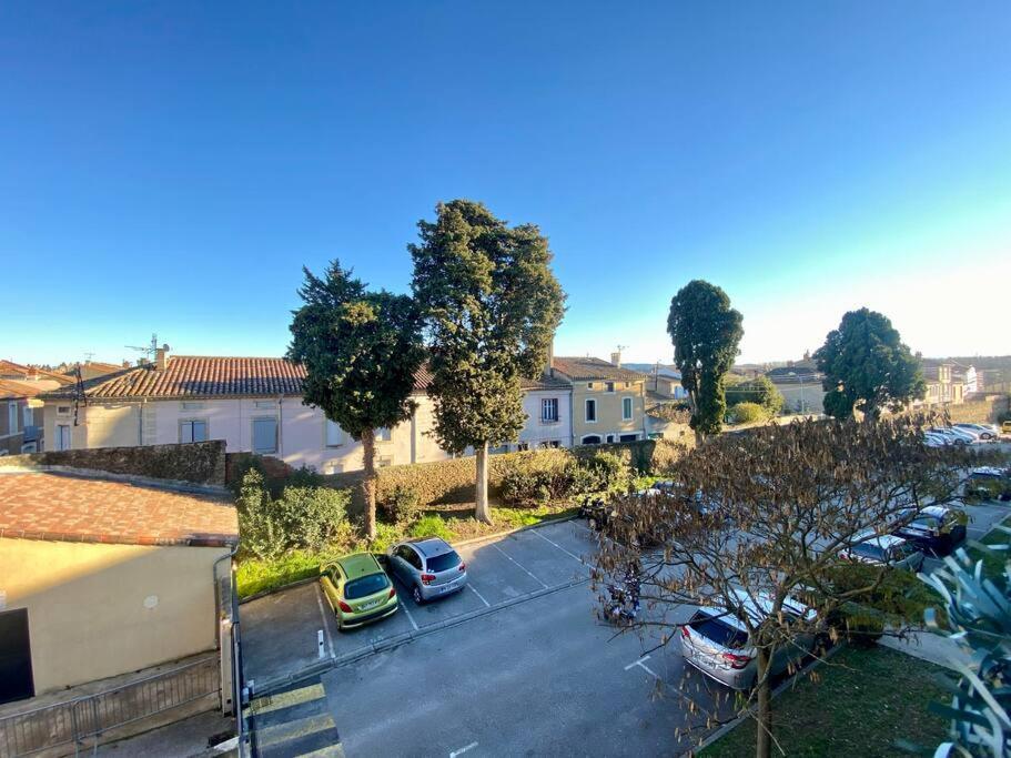 Le 24 Fevrier - Parking & Piscine - Vue Cite Medievale Carcassonne Exteriör bild